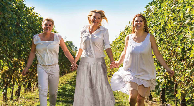 Antonella, Elisabetta e Elena: tre donne e una cantina. «Il vino è nel nostro Dna»