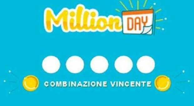 Million Day, estrazione dei cinque numeri vincenti di oggi venerdì 6 agosto 2021