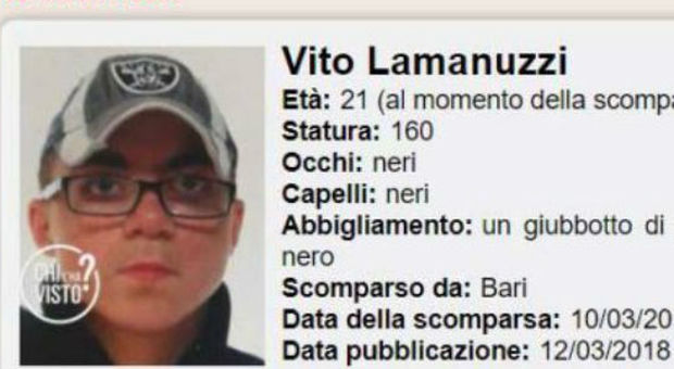 Giovane scomparso a Bari: rintracciato nel centro di Lecce