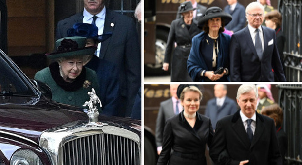 Regina Elisabetta e il grande omaggio al suo Filippo a Westminster: presenti tutti i reali d'Europa (ma non Harry e Meghan)