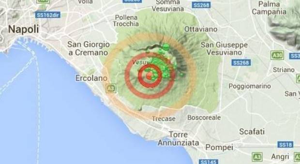 Terremoto sul Vesuvio, gente terrorizzata nelle strade