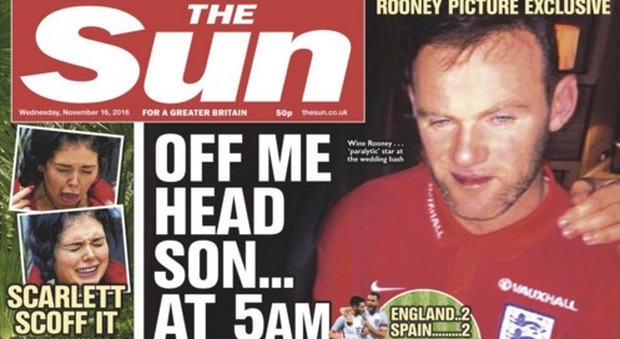 Wayne Rooney (The Sun)