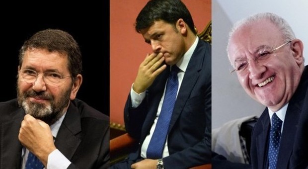 Marino e De Luca, niente parallelismo La fiducia di Renzi nei fondi per la Campania