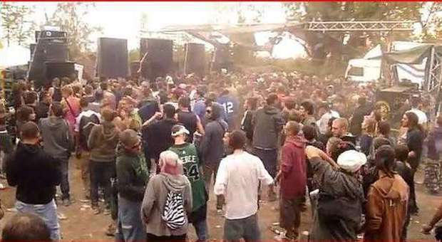 Capannone Rave Rave party, occupano capannone denunciati quaranta ragazzi