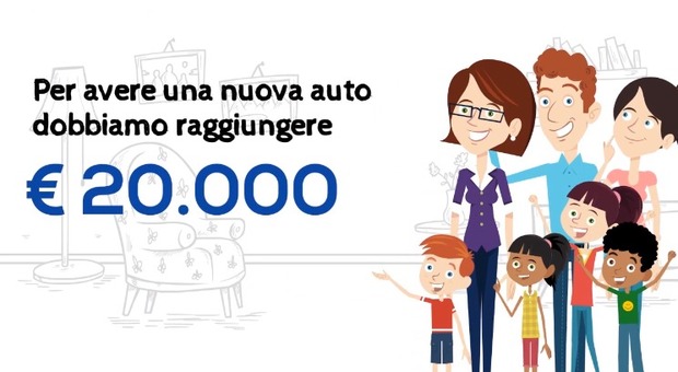 Crowdfunding per regalare un'automobile alla Casafamiglia Oikos