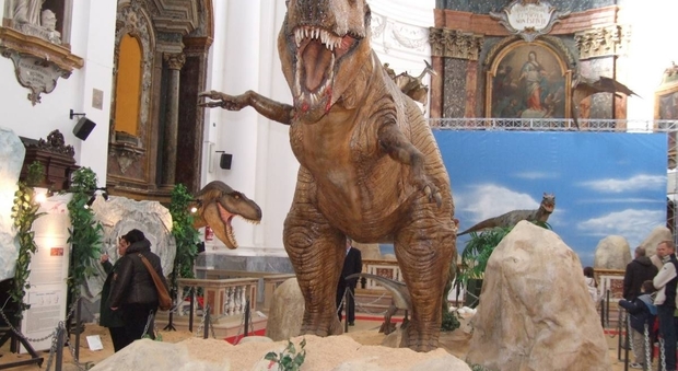 Una mostra dedicata ai dinosauri ad Ancona