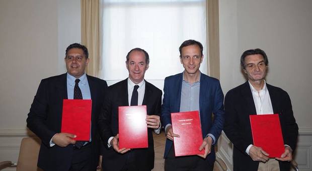 Più autonomia: Zaia, Toti, Fontana e Fedriga firmano il "patto"
