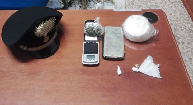 Foligno, mini "caciotta" di cocaina da 3 etti del valore di 40mila euro Arrestato sessantenne incensurato