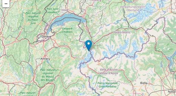 Terremoto, forte scossa sul Monte Bianco di magnitudo 3.4: avvertita anche in Val d'Aosta