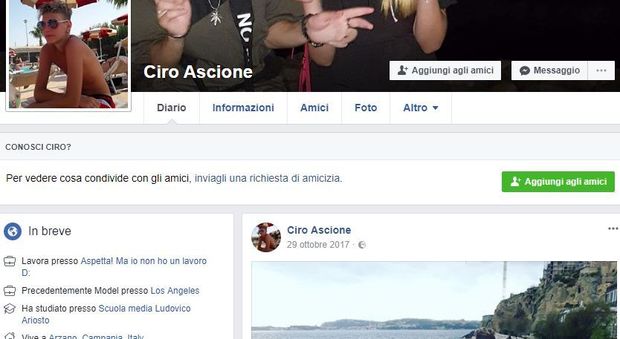 Ciro, trovato morto sui binari. Commozione su Facebook: «Mi hai straziato il cuore»