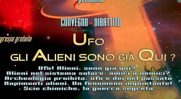 Ufo, alieni e rapimenti: convegno a Benevento il 13 giugno