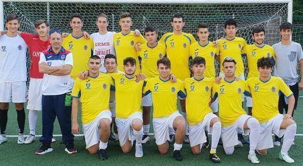 L'U19 del Cantalice (Foto pagina Facebook Polisportiva Cantalice).