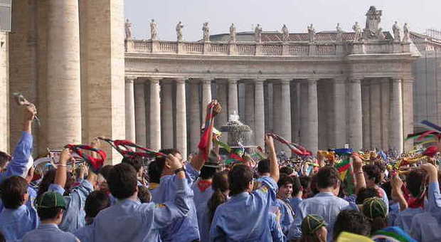 Scout a piazza San Pietro