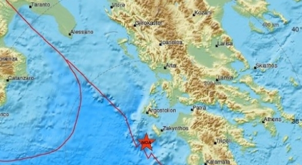 Terremoto, nuova forte scossa in Grecia. «Avvertita in tutto il Sud Italia»