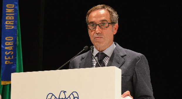 Il presidente uscente di Confindustria Pesaro Claudio Pagliano