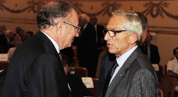 Giorgio Squinzi con Valter Scavolini