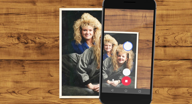 Google presenta FotoScan, la nuova app con la funziona scanner