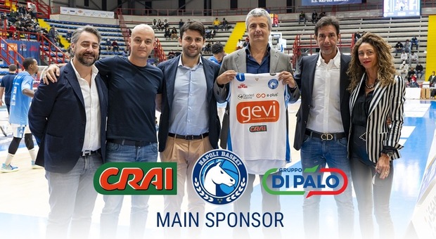 Napoli Basket, il Gruppo Di Palo nuovo sponsor col marchio Crai