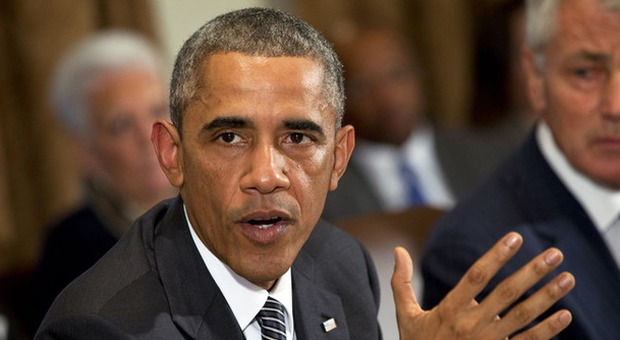 Obama durante il vertice d'urgenza sull'ebola