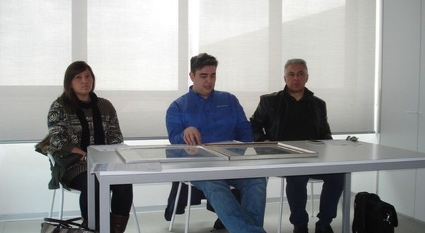 Da sinistra Caterina Del Bianco, Dario Pedini e Stefano Marchegiani