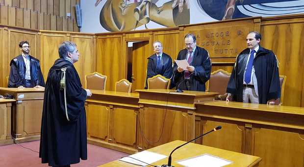 Cassino, Tribunale: nuovo presidente di sezione civile: si è insediato il giudice Pignata