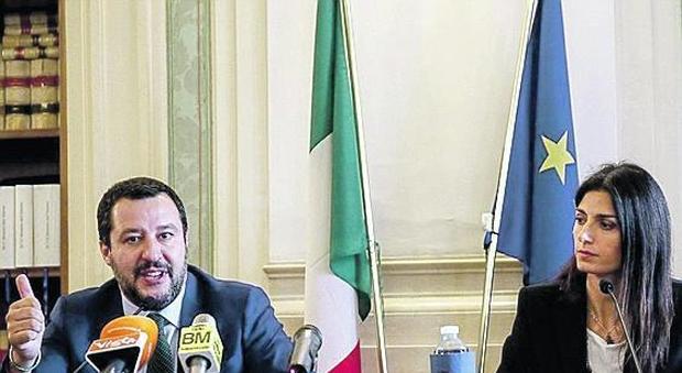 Paola Lo Mele Il duello politico tra Matteo Salvini e Virginia Raggi su Roma,