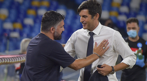 Roma-Napoli, ecco Fonseca contro Gattuso: una Champions per due