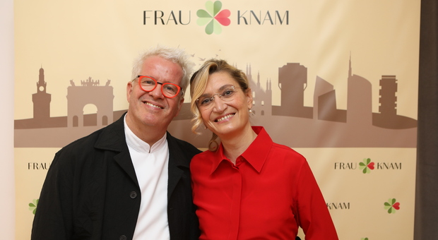 Ernst Knam e Alessandra Mion (foto mion/