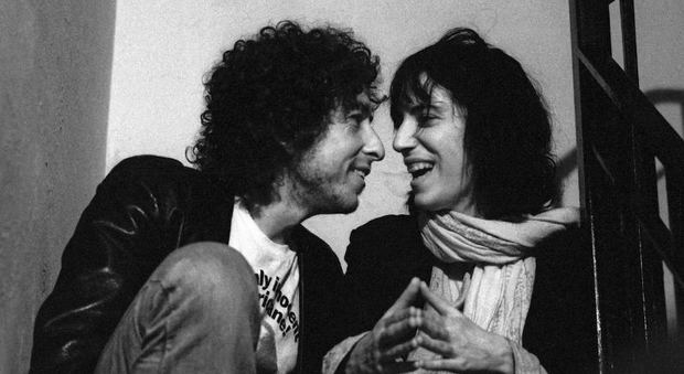 Bob Dylan con Patti Smith negli anni Settanta