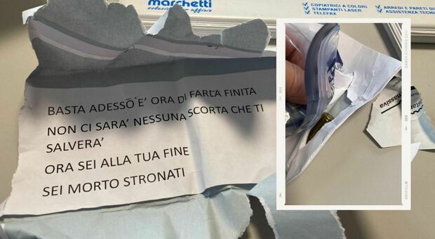 «Sei morto, la scorta non ti salva». Lettera con proiettile al Corriere: nel mirino Stronati (presidente Interporto)