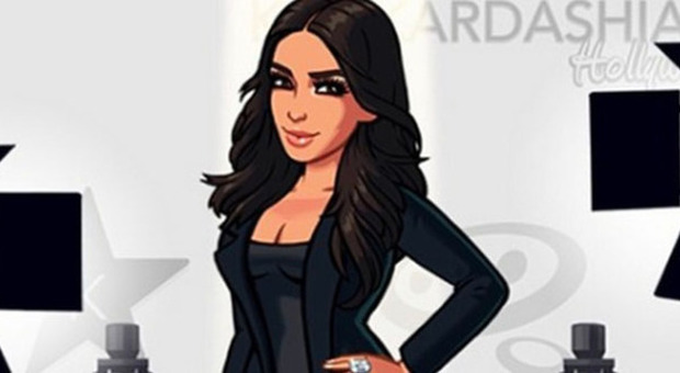 Kim Kardashian, la sua vita a Hollywood diventa un videogioco
