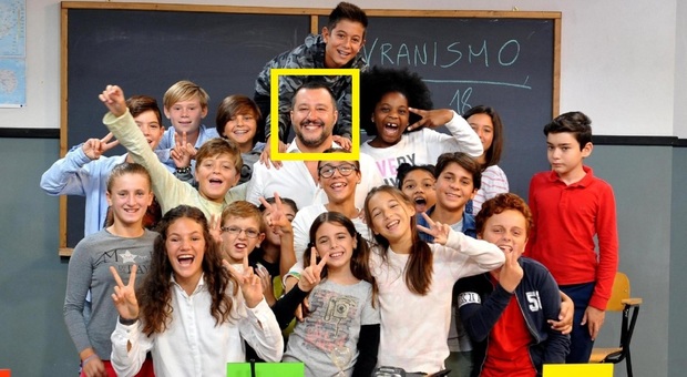 Salvini interrogato dai bambini su Rai3. Polemica sui social: propaganda. E un alunno non sorride