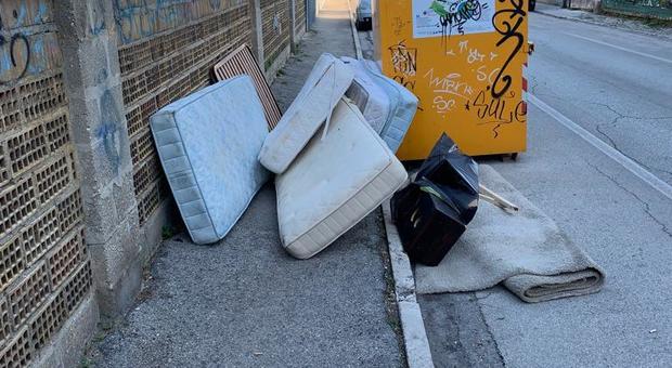 San Benedetto, rubano le fototrappole e abbandonano i rifiuti sui marciapiedi