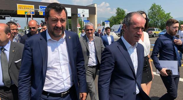 Il vicepremier Salvini e Zaia oggi a Breganze