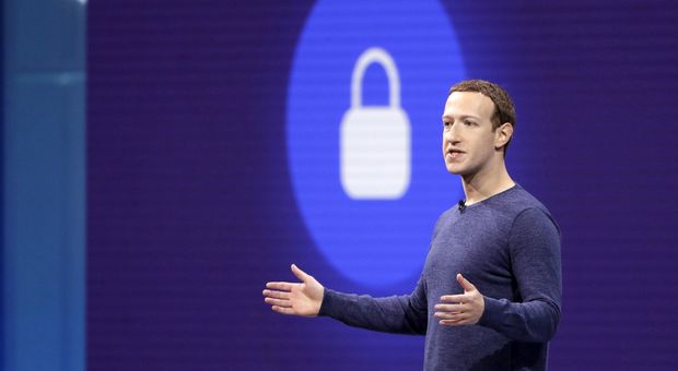 Il ceo di Facebook, Mark Zuckerberg