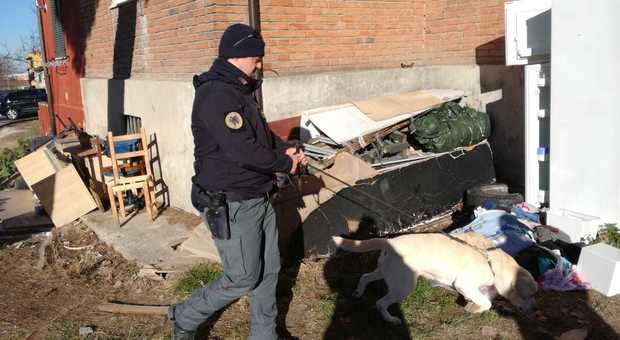Ancona, blitz nello scantinato dello spaccio: uno spacciatore morde un poliziotto