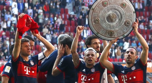 Bundesliga, Bayern Monaco campione di Germania con cinque turni d'anticipo