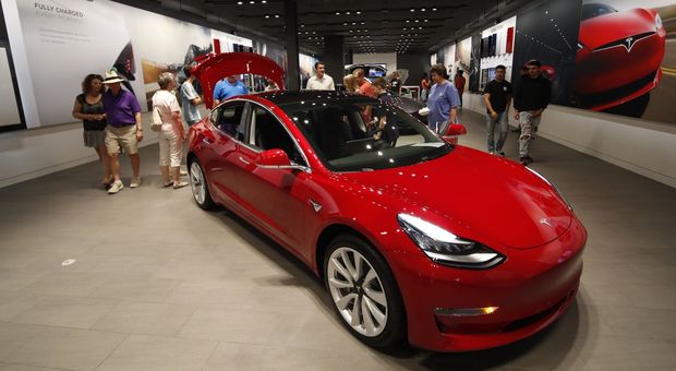 La Model 3 di Tesla