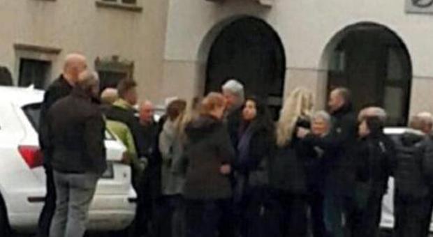 Baglioni, triste ritorno in Agordino per i funerali della ex suocera