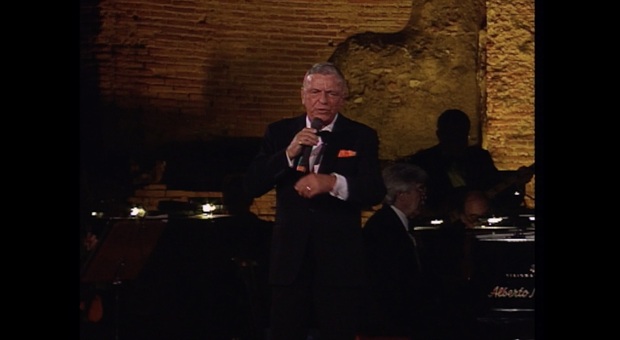 Frank Sinatra a Pompei, 30 anni dopo: un docufilm con le immagini dell'ultimo concerto in Italia