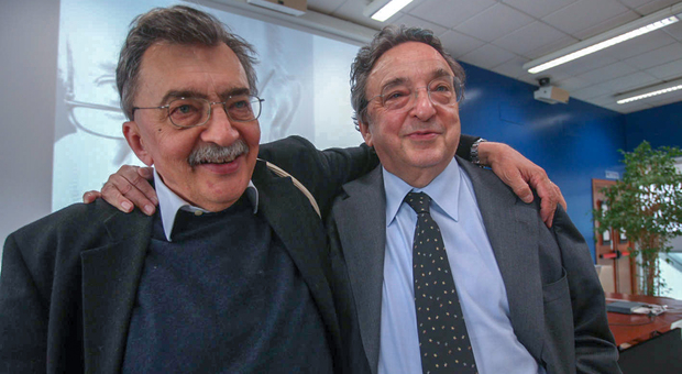 Cesare (a sinistra) e Gianni De Michelis