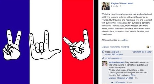 La band del Bataclan cancella il tour in Europa, il post su Facebook: «Siamo inorriditi»