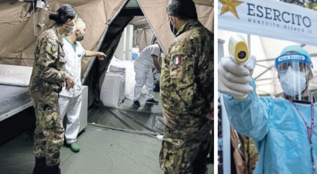 Covid, gli ospedali stanno collassando: da Cosenza alla Val d'Aosta, quei malati in tende militari