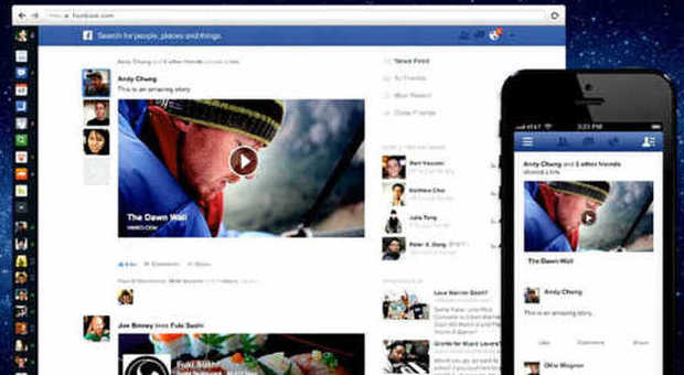Facebook, nuovo look: ecco come cambia News Feed