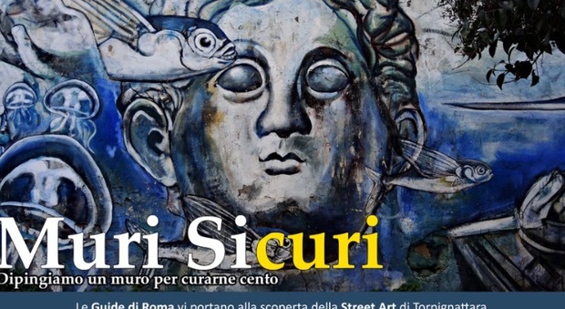 Roma, la street art in sostegno ai terremotati dal 19 novembre a Torpignattara