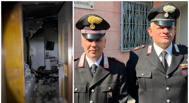 Anziana di 88 anni intrappolata nella casa che va a fuoco: carabiniere eroe si lancia tra le fiamme e la salva