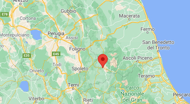 Terremoto Umbria di 3.6, paura a Norcia: avvertito anche nelle Marche e in Abruzzo