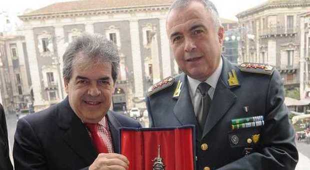 Fiamme Gialle, il colonnello Vincenzo Perrinello premiato con l'Elefantino d'Argento