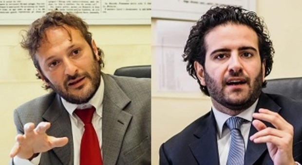 Andrea Liberati (M5S) e Giacomo Leonelli (Pd)