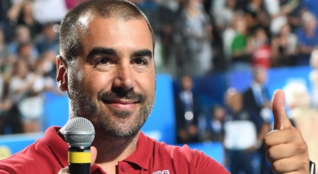 Giuseppe Baratta, speaker Mondiali Volley 2018